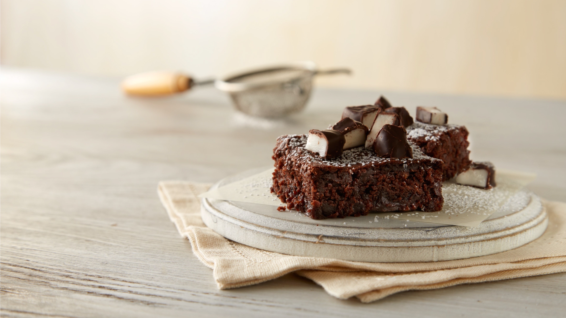 perfectly peppermint brownies